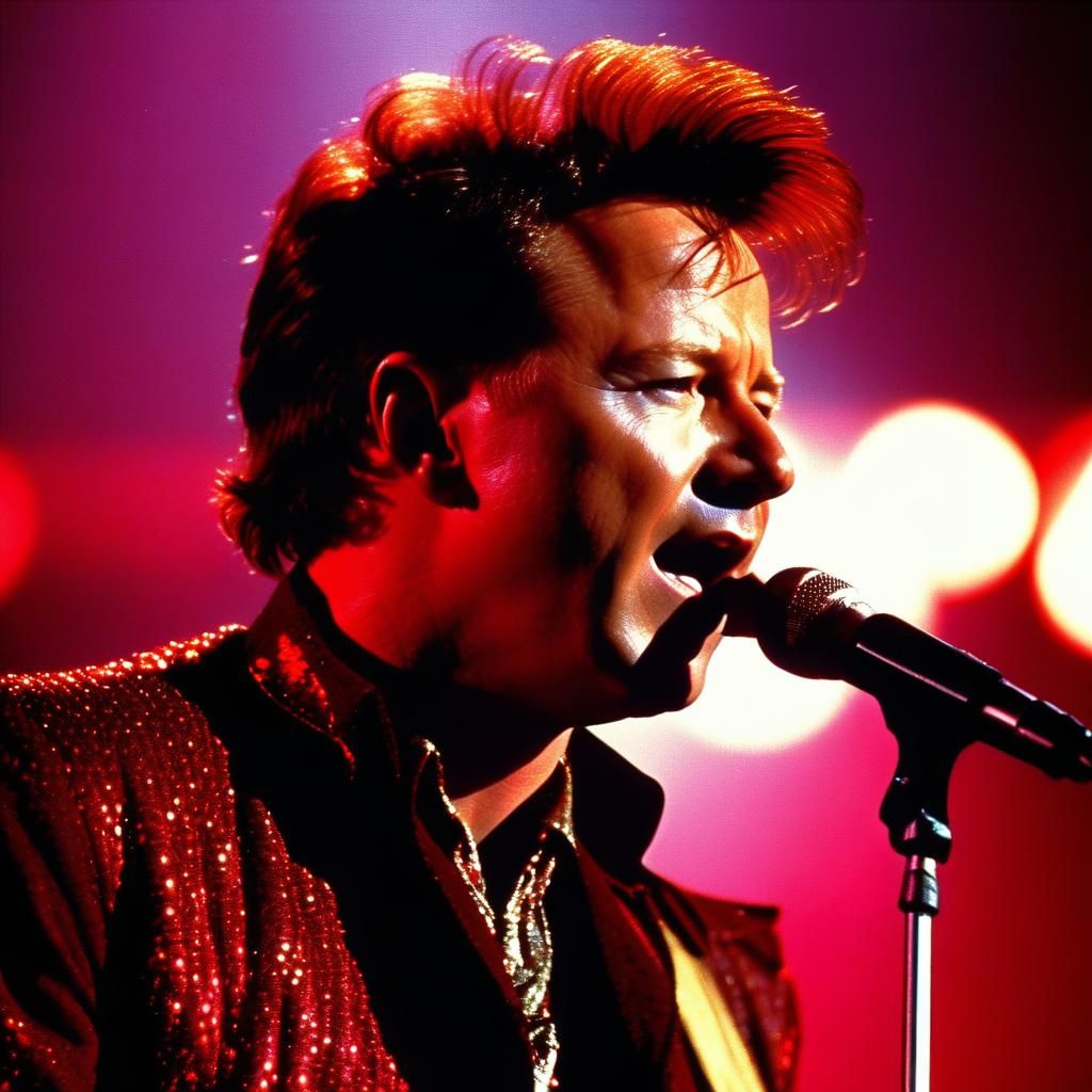 Jim Kerr of Simple Minds in Concert