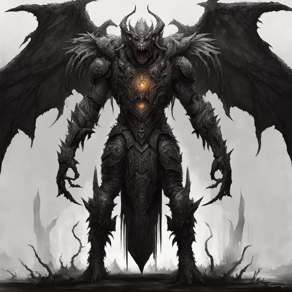 Horrible Sludge Monster in Big Armor