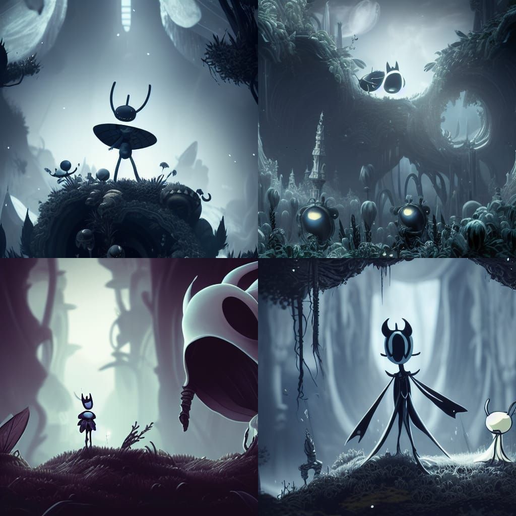 Hollow Knight: Epic Cinematic Digital Matte Painting