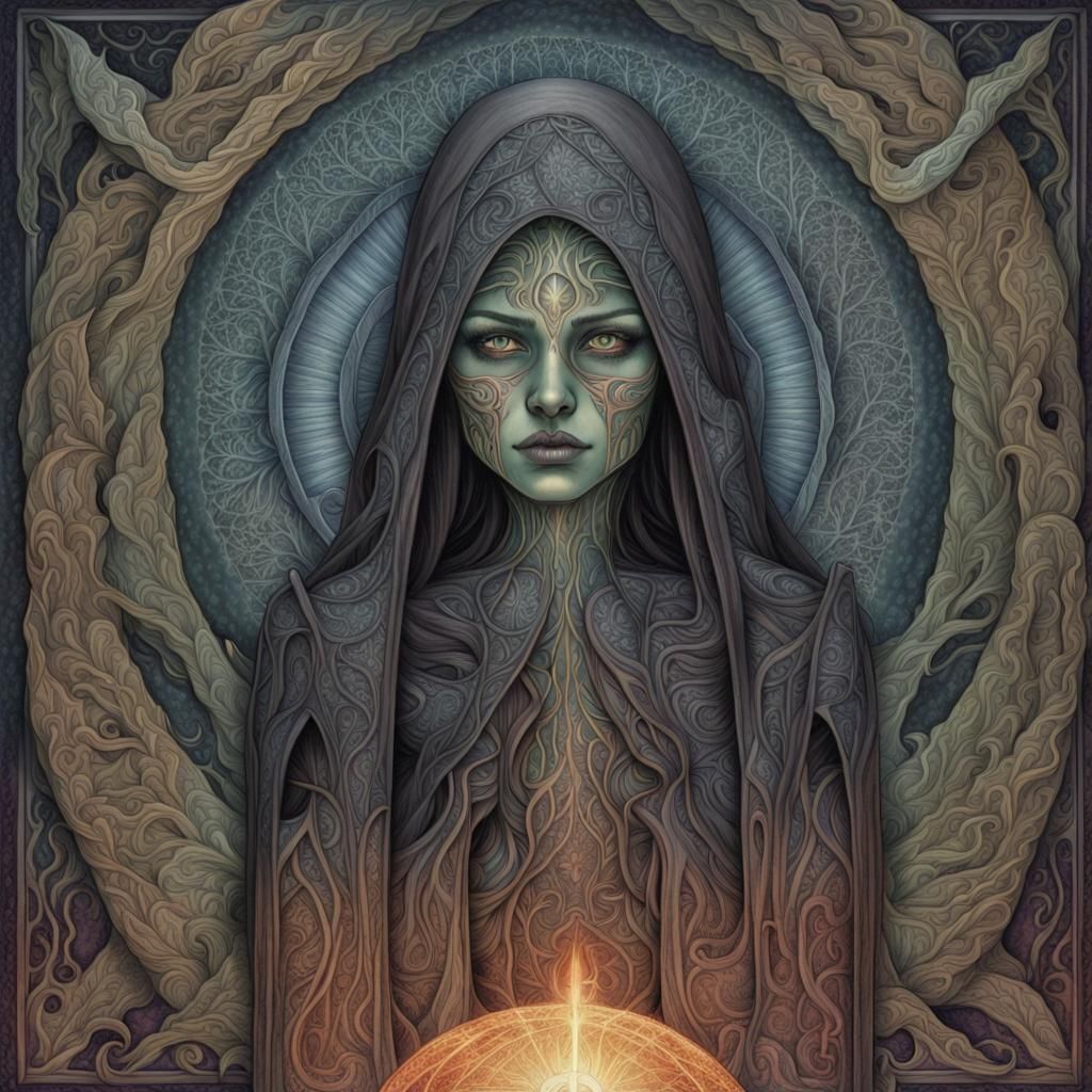 Grimdark Visionary Art Illustration