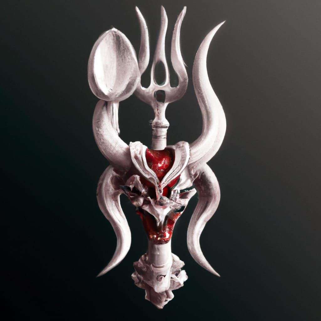 Demonic Cutlery: An 8K Digital Art Masterpiece