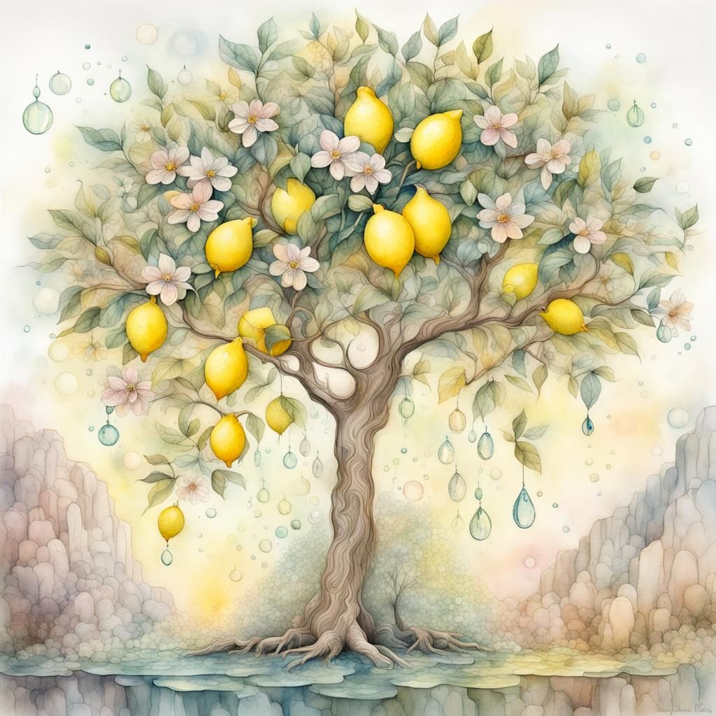 Magical lemon tree