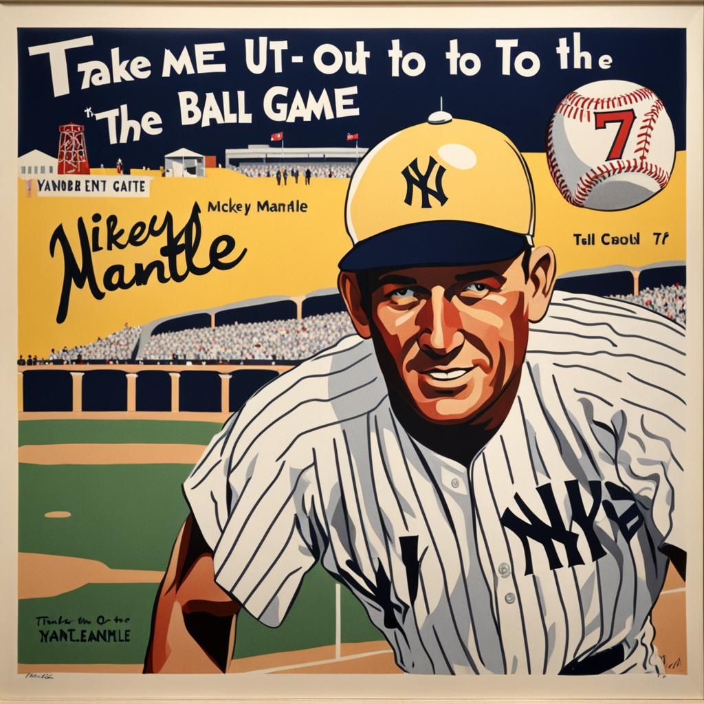 Vintage Baseball Card of Yankees Player