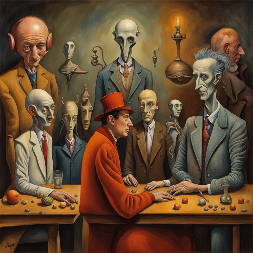 Surreal Dreamscape in Watercolor Style with Dynamic Lighting