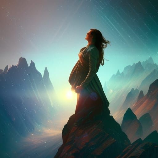 Mysterious adventures in time and space. Interstellar. Awe-i...