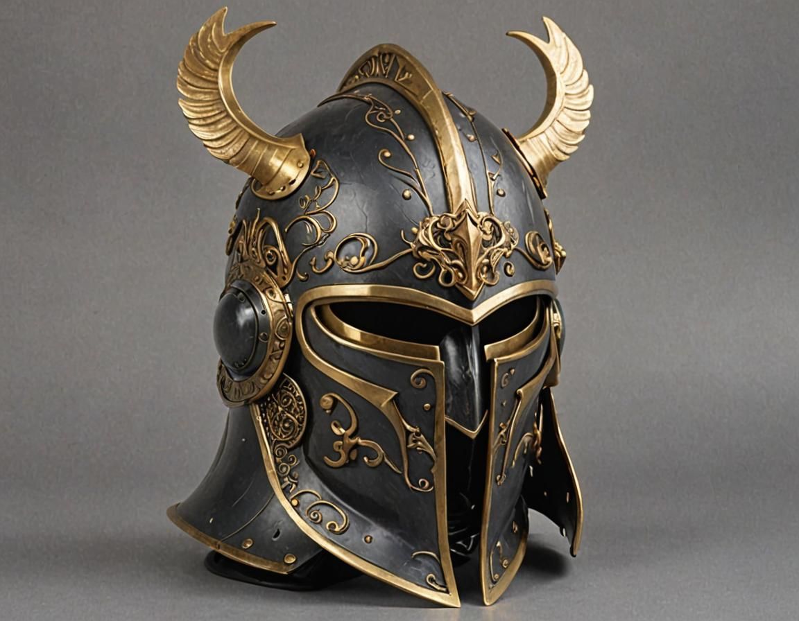 Golden Marked Plate Helmet: D&D Magical Item