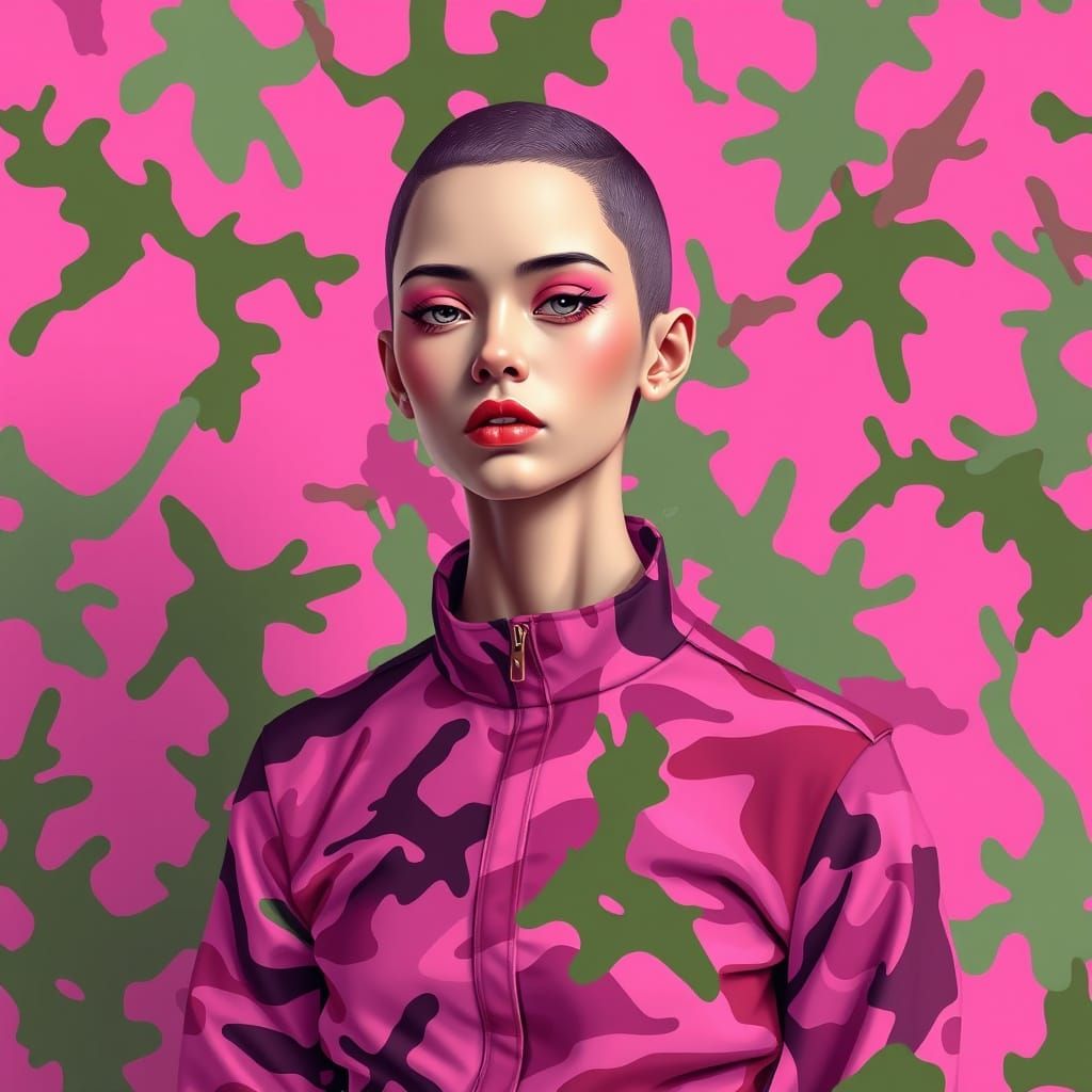 Pink Camouflage