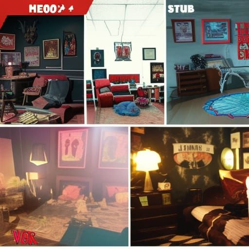 Stranger Things themed penthouse