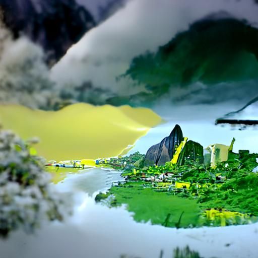 Detailed Matte Painting of Brazil