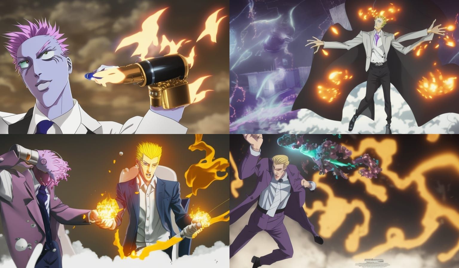 Kira Yoshikage and Killer Queen Explosion