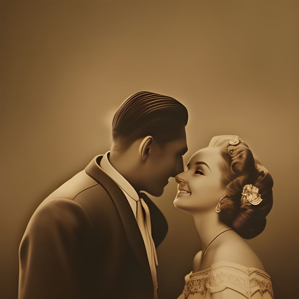 Vintage Love Couple