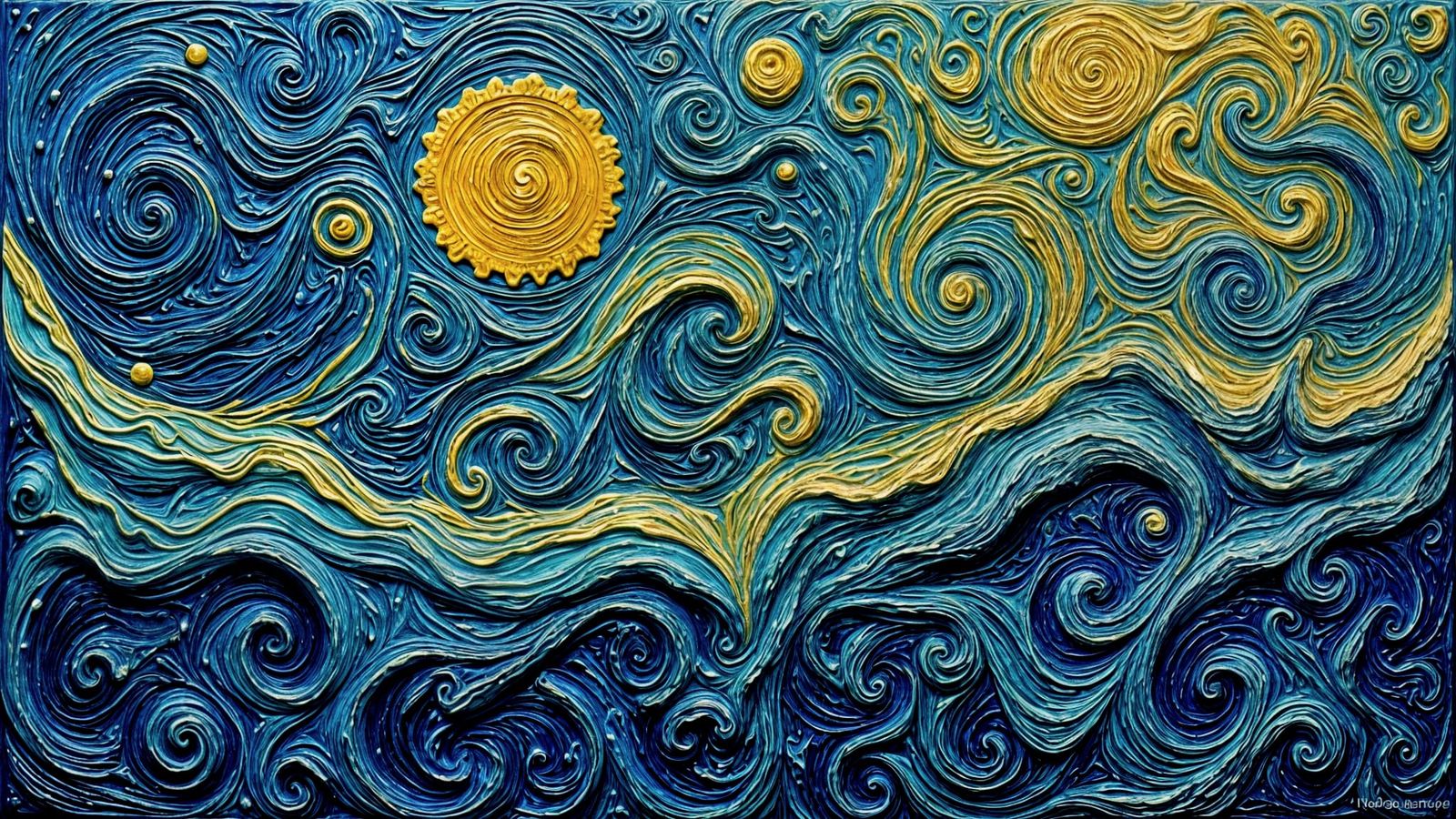 Letters in the Style of Van Gogh