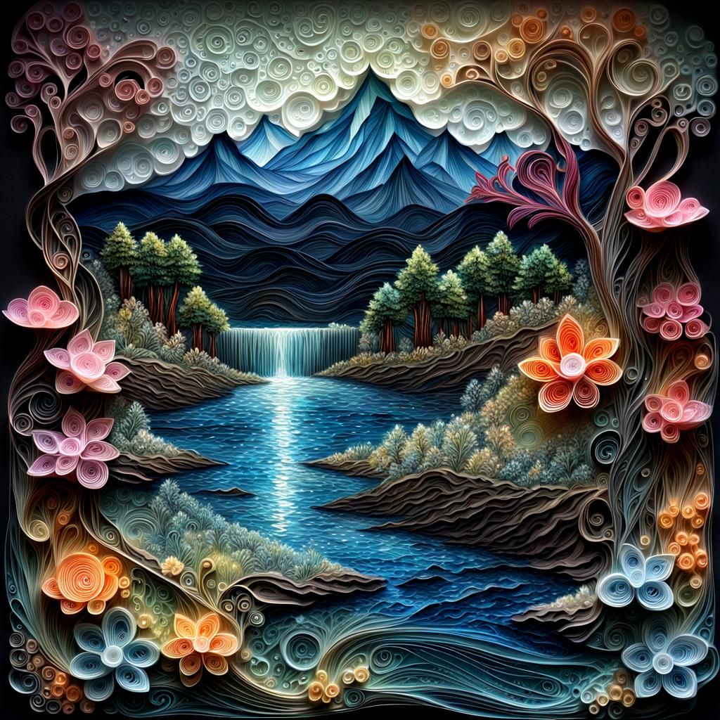 A night by the enchanted river