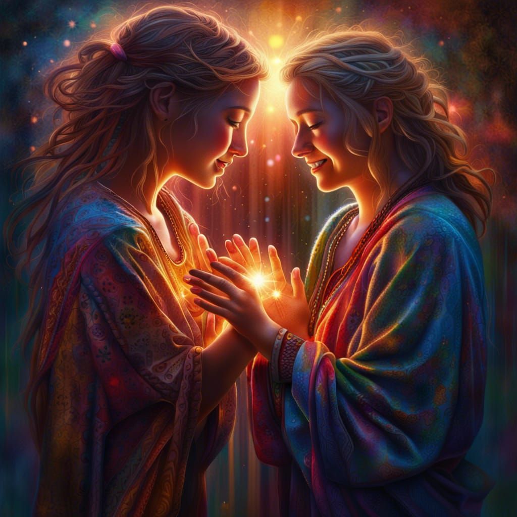 Heavenly Friendship: a Detailed Matte Painting