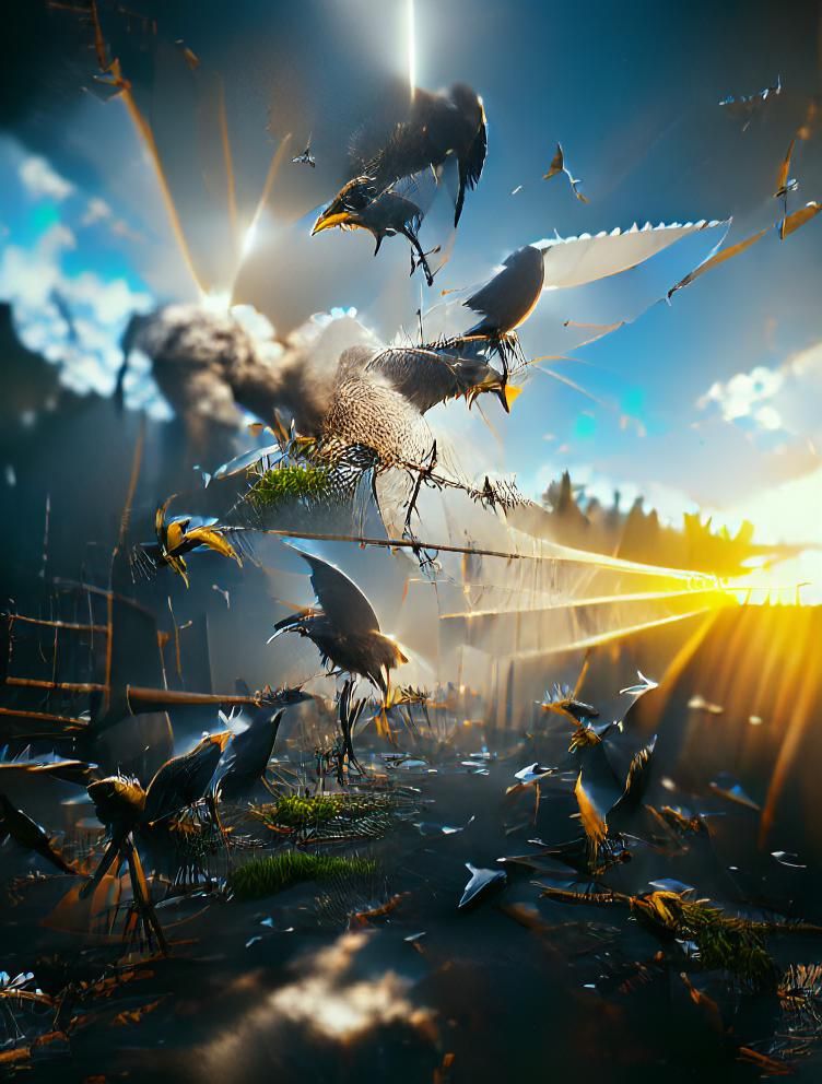 AI Generated Bird Image