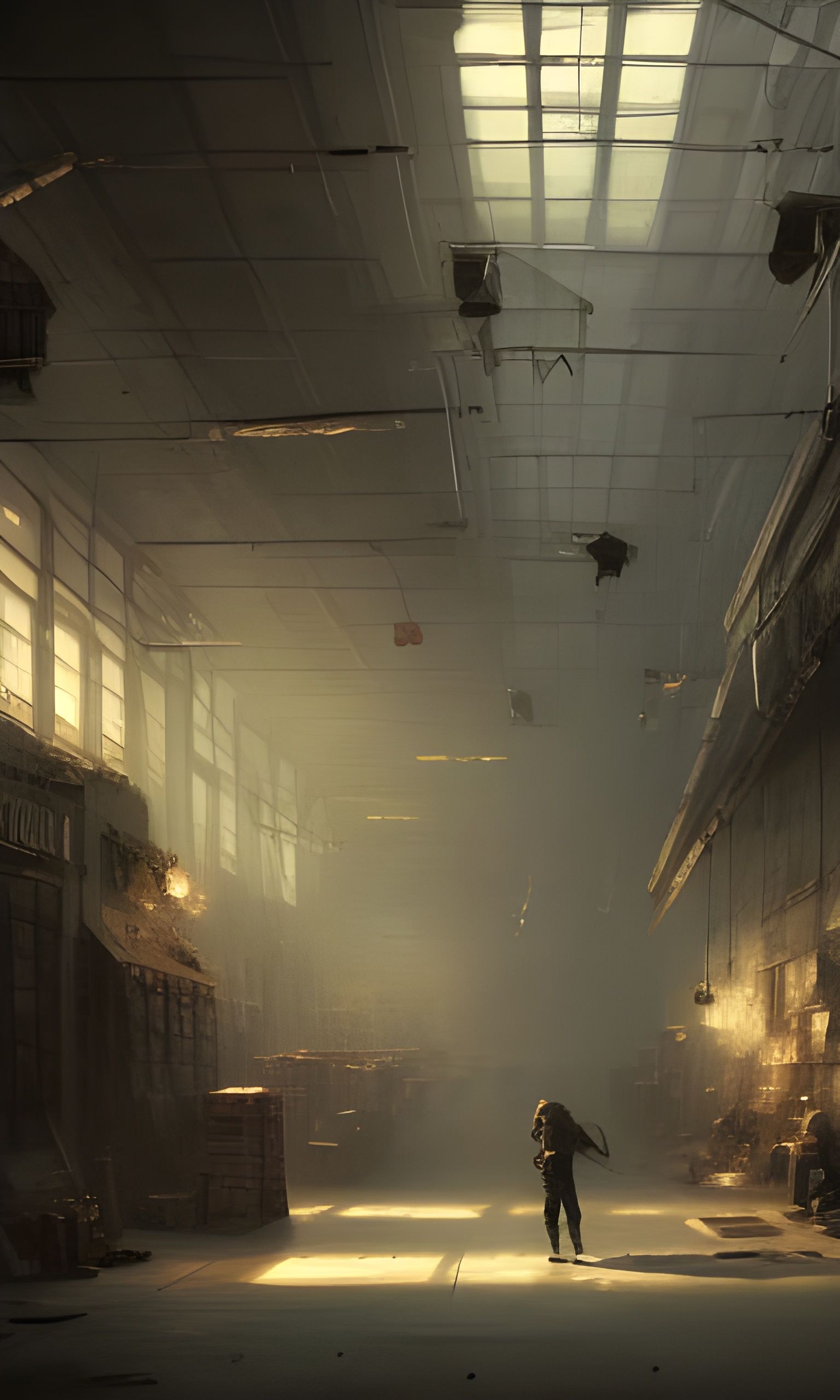 Alone in the Warehouse