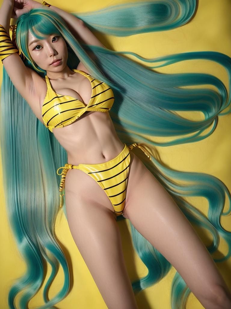 Lum in Bikini: Manga Illustration