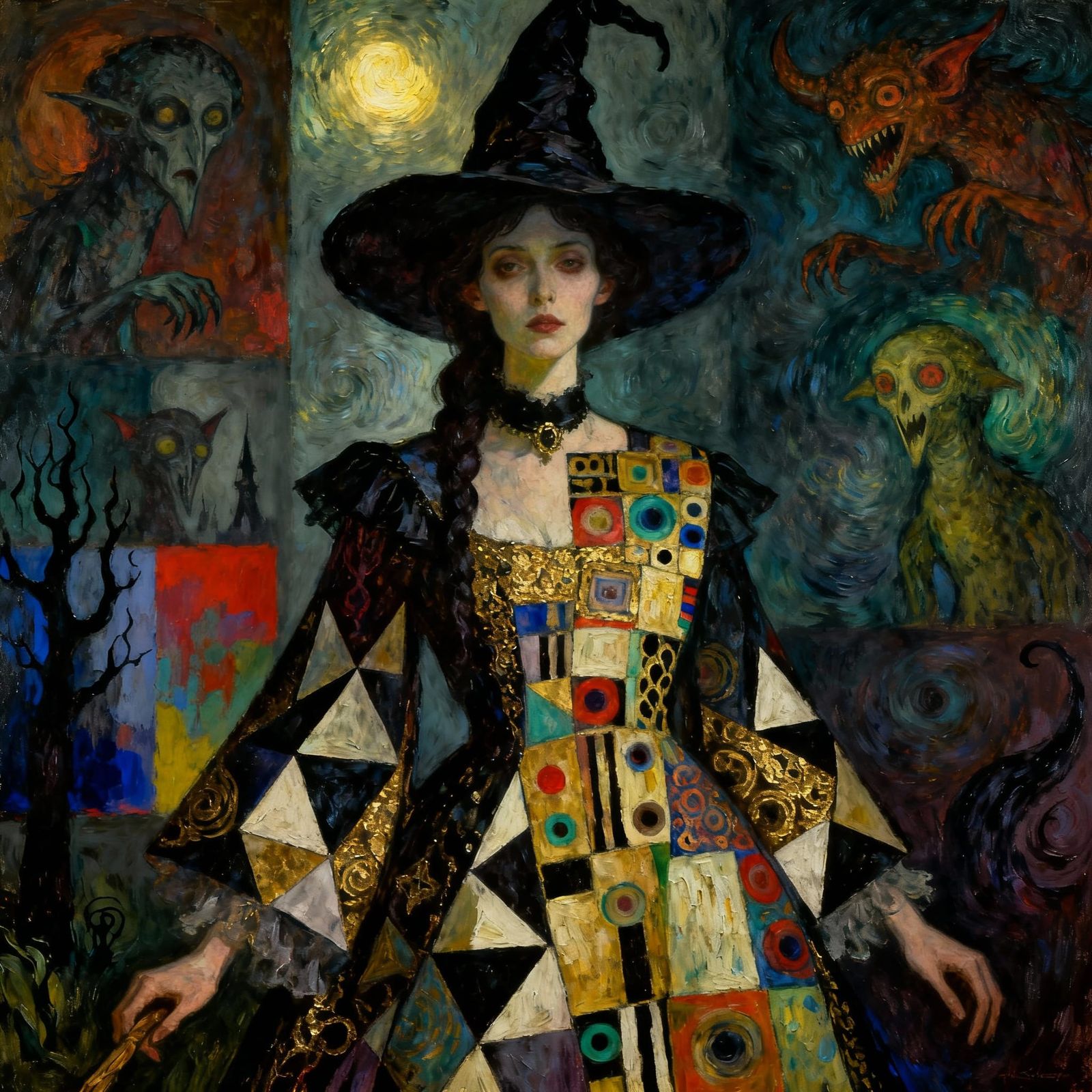 Whimsical Witch of Strange and Unusual Style