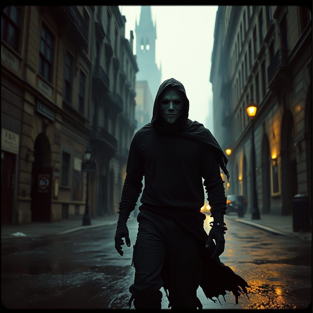 Gothic Slasher Stalks a Desolate City