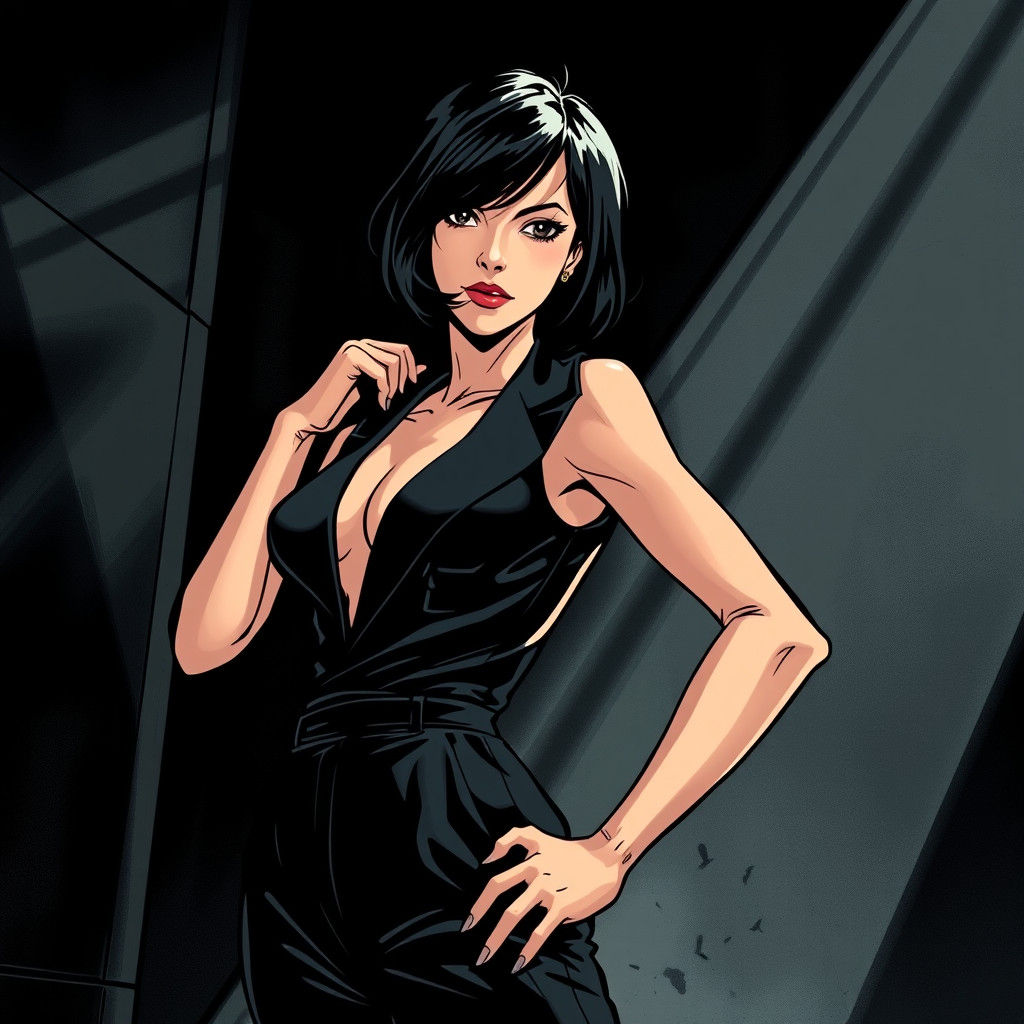 Fujiko Mine: Renaissance Meets Manga Noir