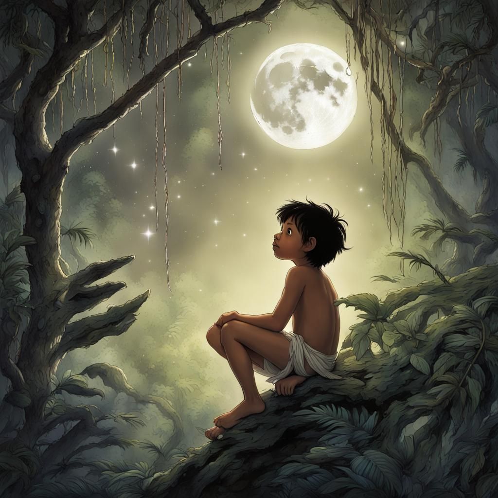 Mowgli's Magical Night in Enchanted Jungle