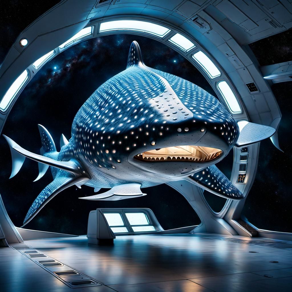 Shark spaceship