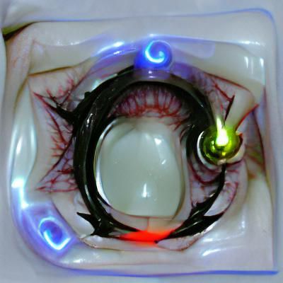 Eye Portal in Deep Darkness