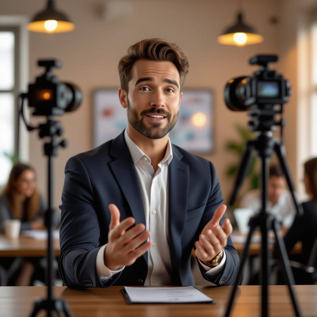 Body Language Power in Engaging Digital Art Presentation