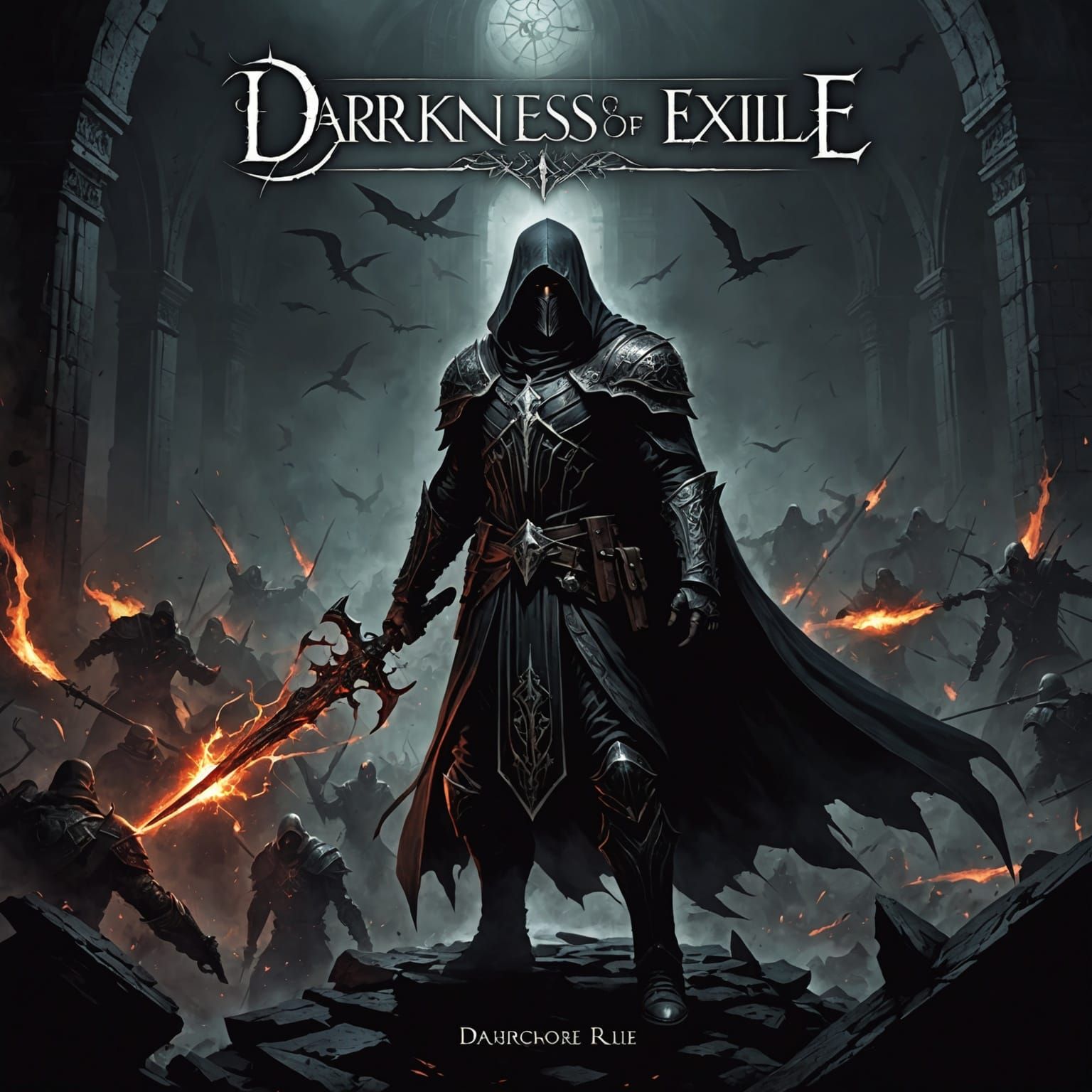 Darkness of Exile: An AI Interpretation