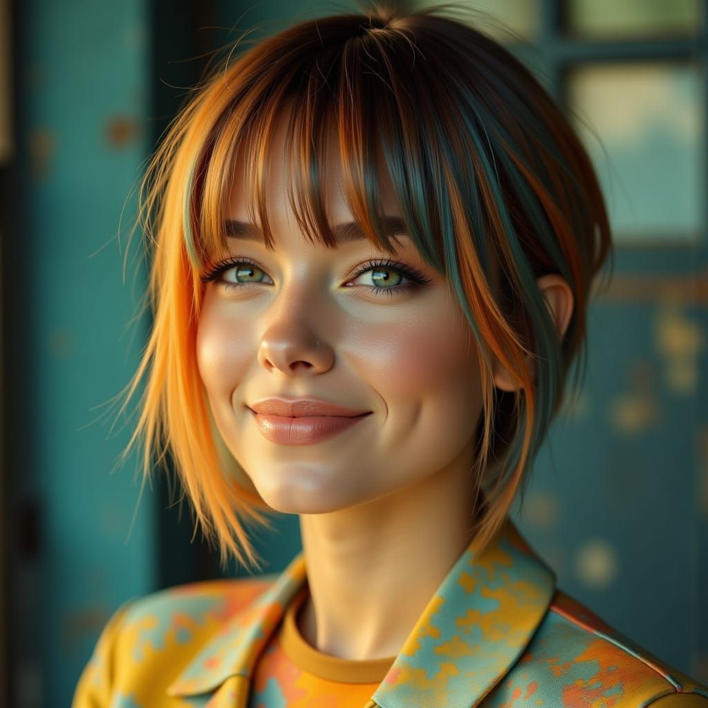 Morgan Fairchild as Dolores O'Riordan with Guillotine Haircu...