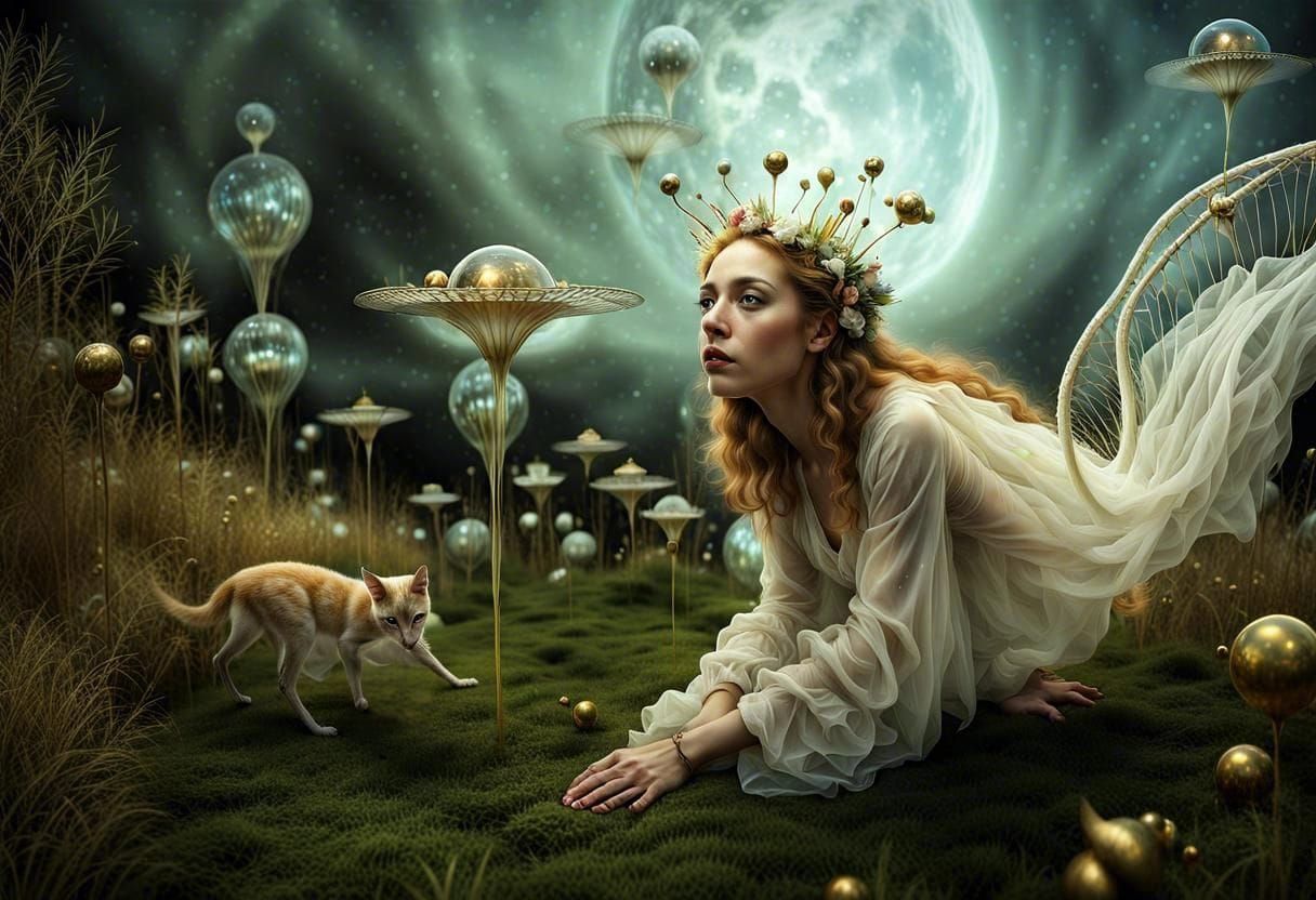 Exquisite Alien Pets in a Surreal Photorealistic Style