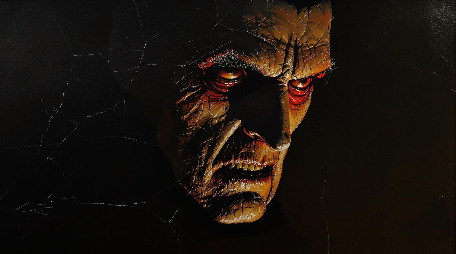 Count Dracula's Weathered Portrait