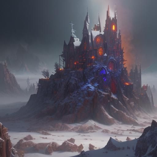 Festive Christmas Candy in Detailed Matte Painting