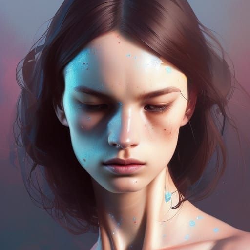 Hyperdetailed Portrait with Dynamic Lighting