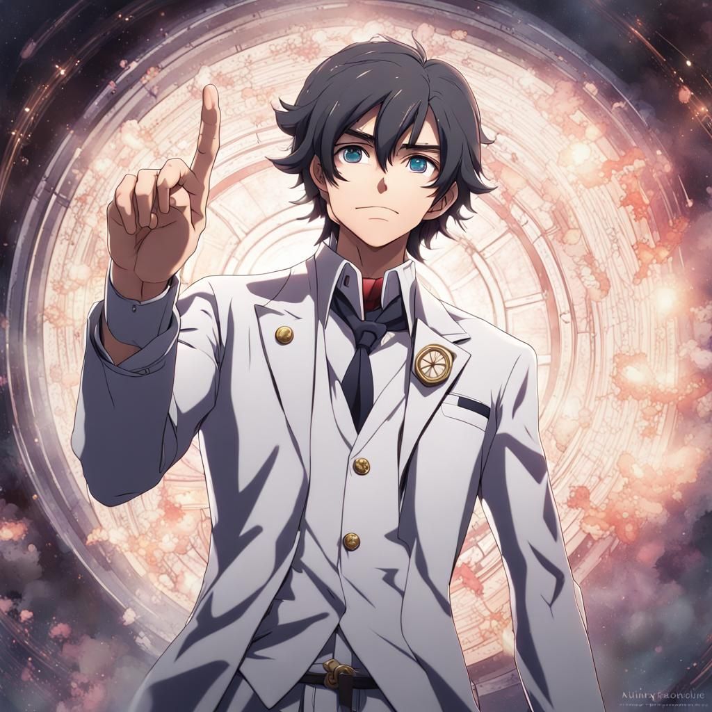 Glenn Radar Anime Magic Circle Art
