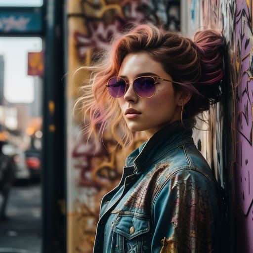 AI Interpretation of Super Punk Theme