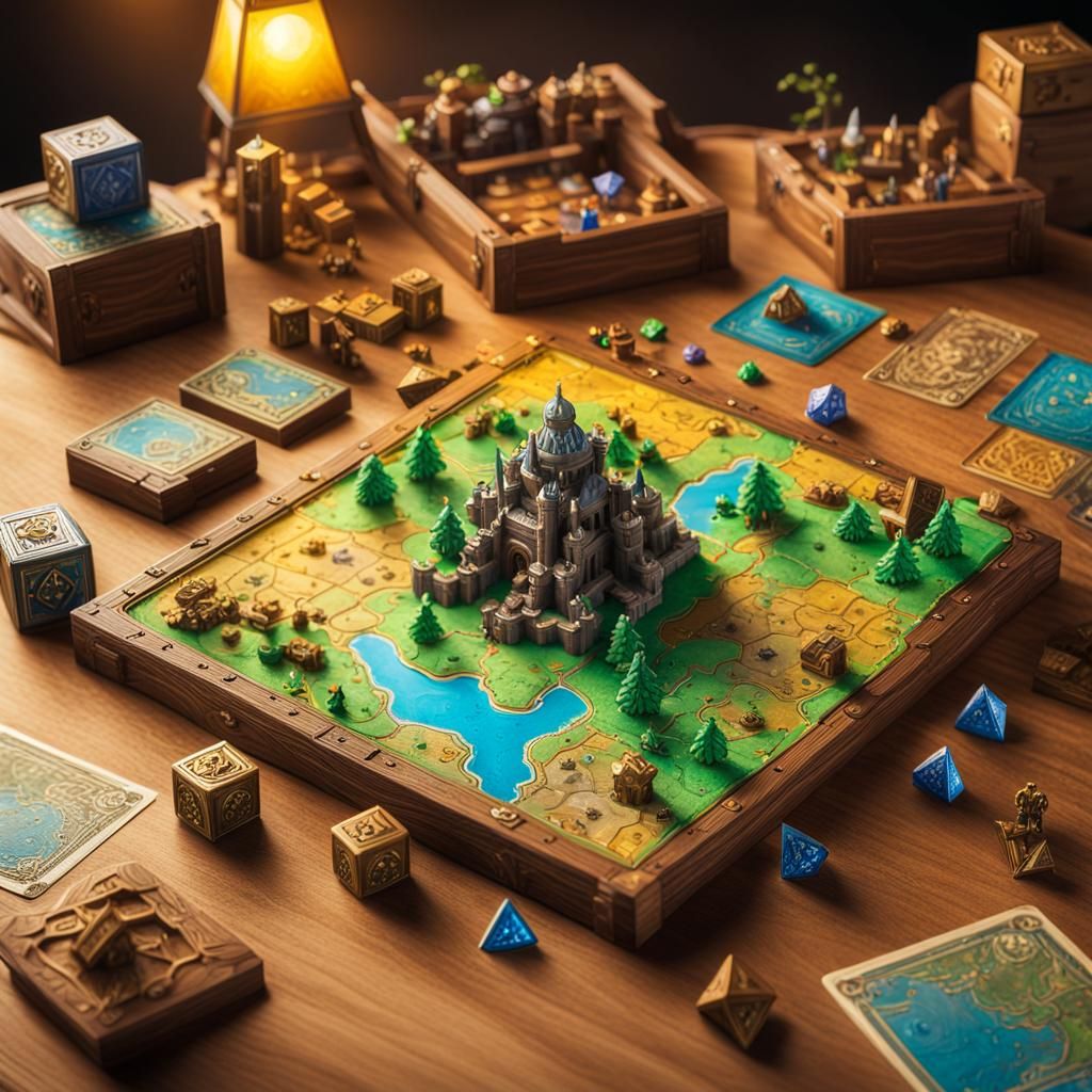 Legend of Zelda Tabletop Game with Miniatures