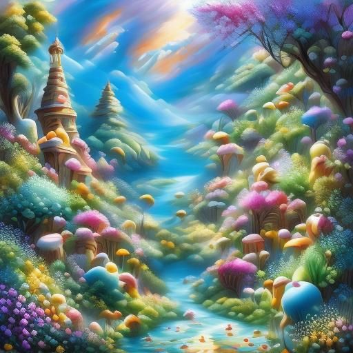 Cosmic Snowscape Creature in Gothic Portrait Style