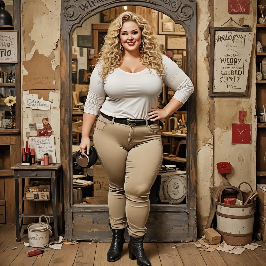 Curvy Woman at Wolfgang Art Studio