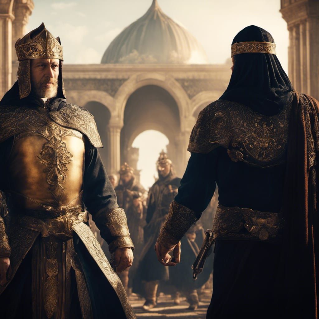 Lionheart hands Jerusalem to Saladin