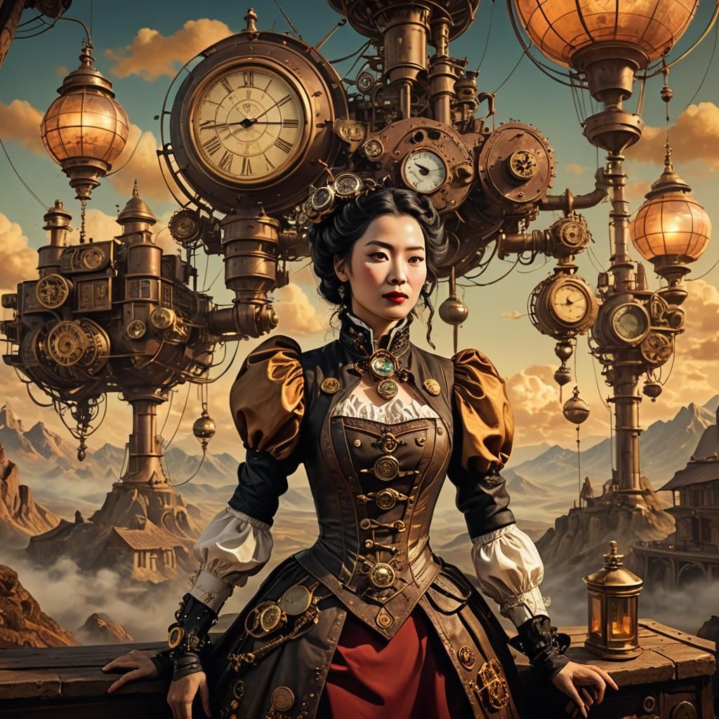 Steampunk Lady