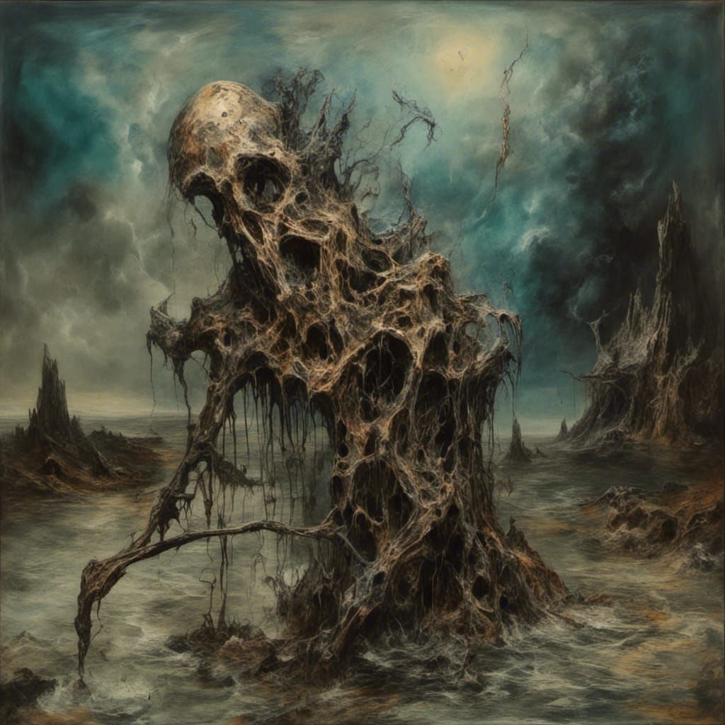 Surreal Dream-Quest in Macabre Dali-esque Style