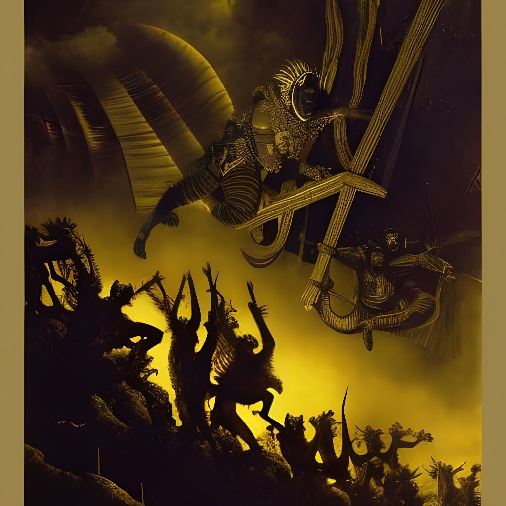 Lemur Warriors Descend: Steampunk Concept Art