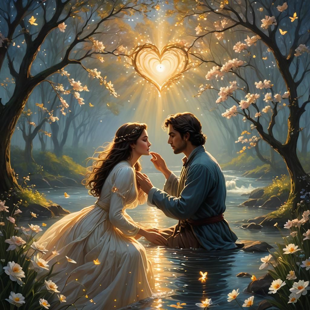 Entwined Hearts: A Symphony of Eternal Love