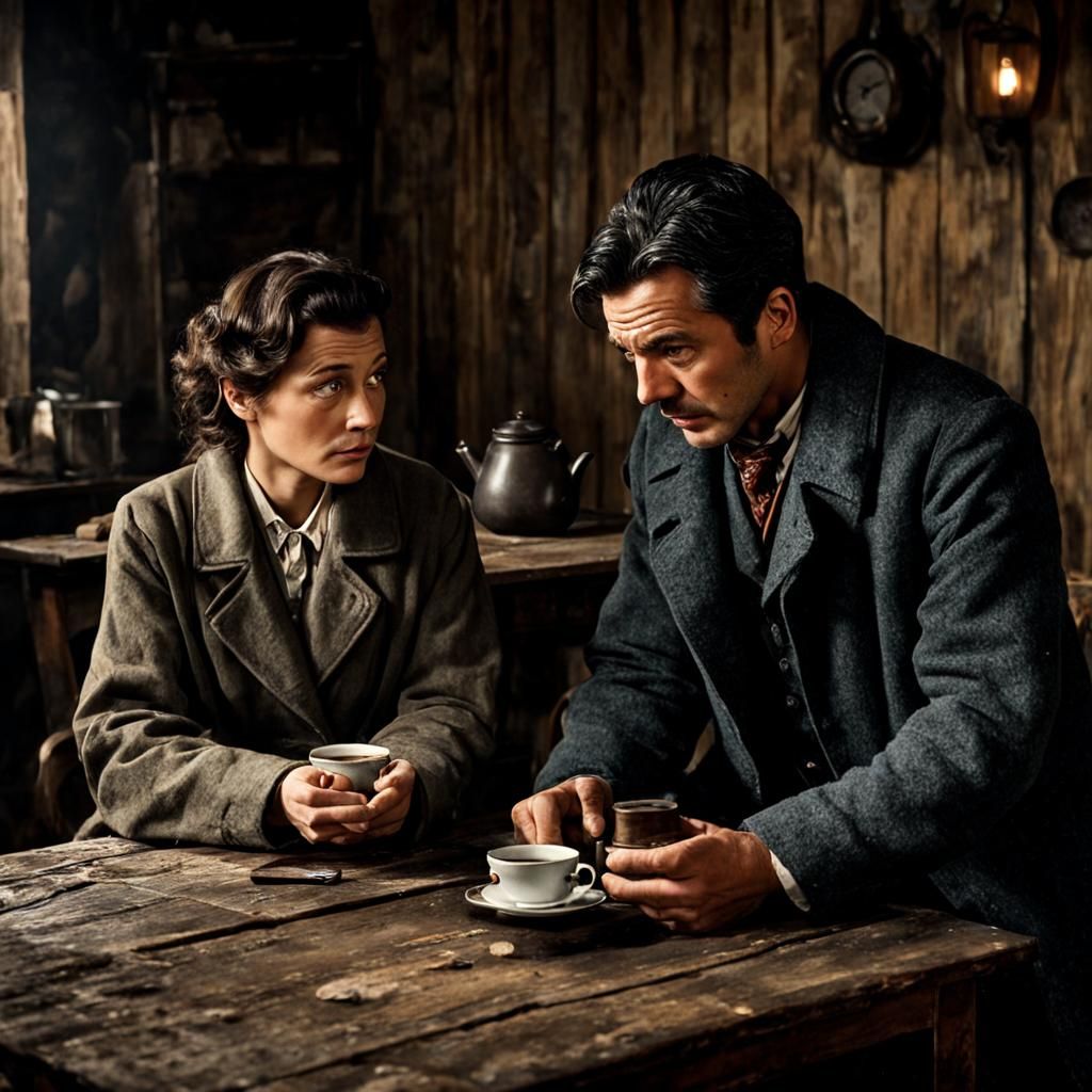 Awkward Tea: A Vintage 1930s Conversation