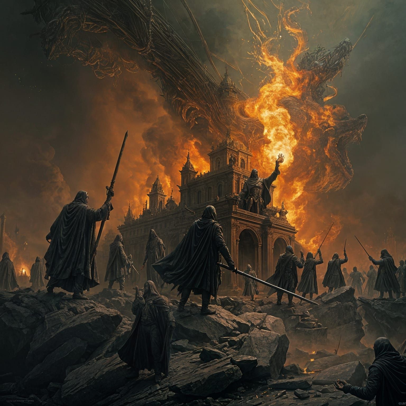 Dark Cyberpunk Revelation in a Gustave Doré Inspired Horror ...