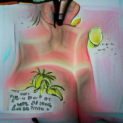 Color Ink Drawing: Paradise Panic