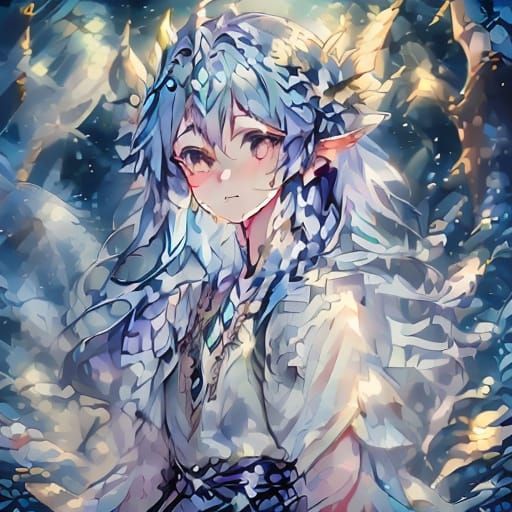 Dynamic Photo Collage in Anime Style