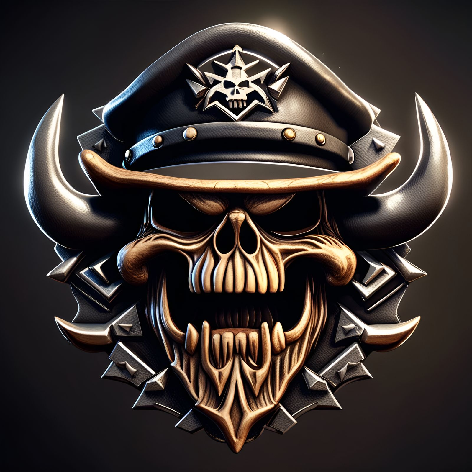 Motörhead Snaggletooth Emblem in 3D Game Style