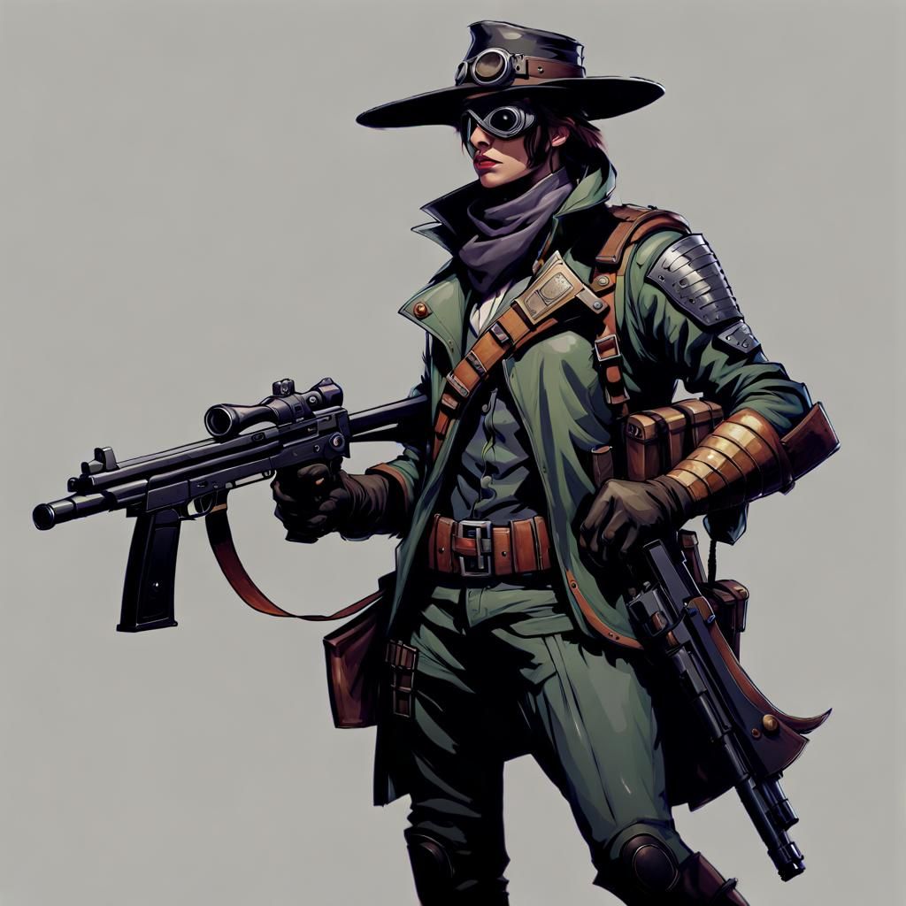 Dieselpunk Scavenger Concept Art Inspired by Heinrich Kley